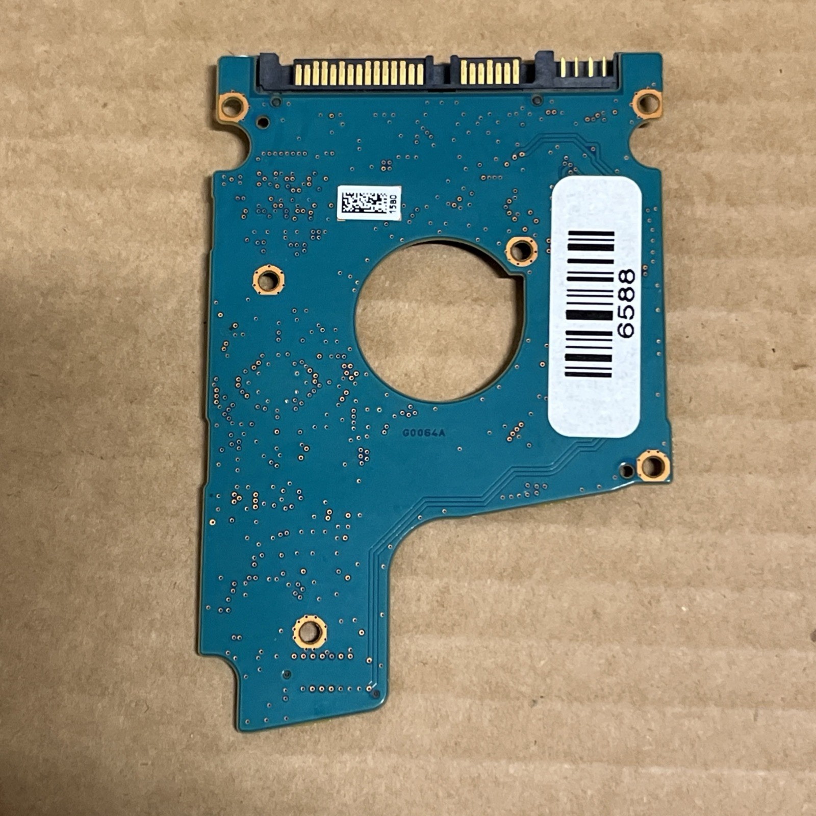 TOSHIBA G0064A PCB BOARD ONLY Pulled From MQ04ABF100 AGS AB00/JU0G0A - TESTED