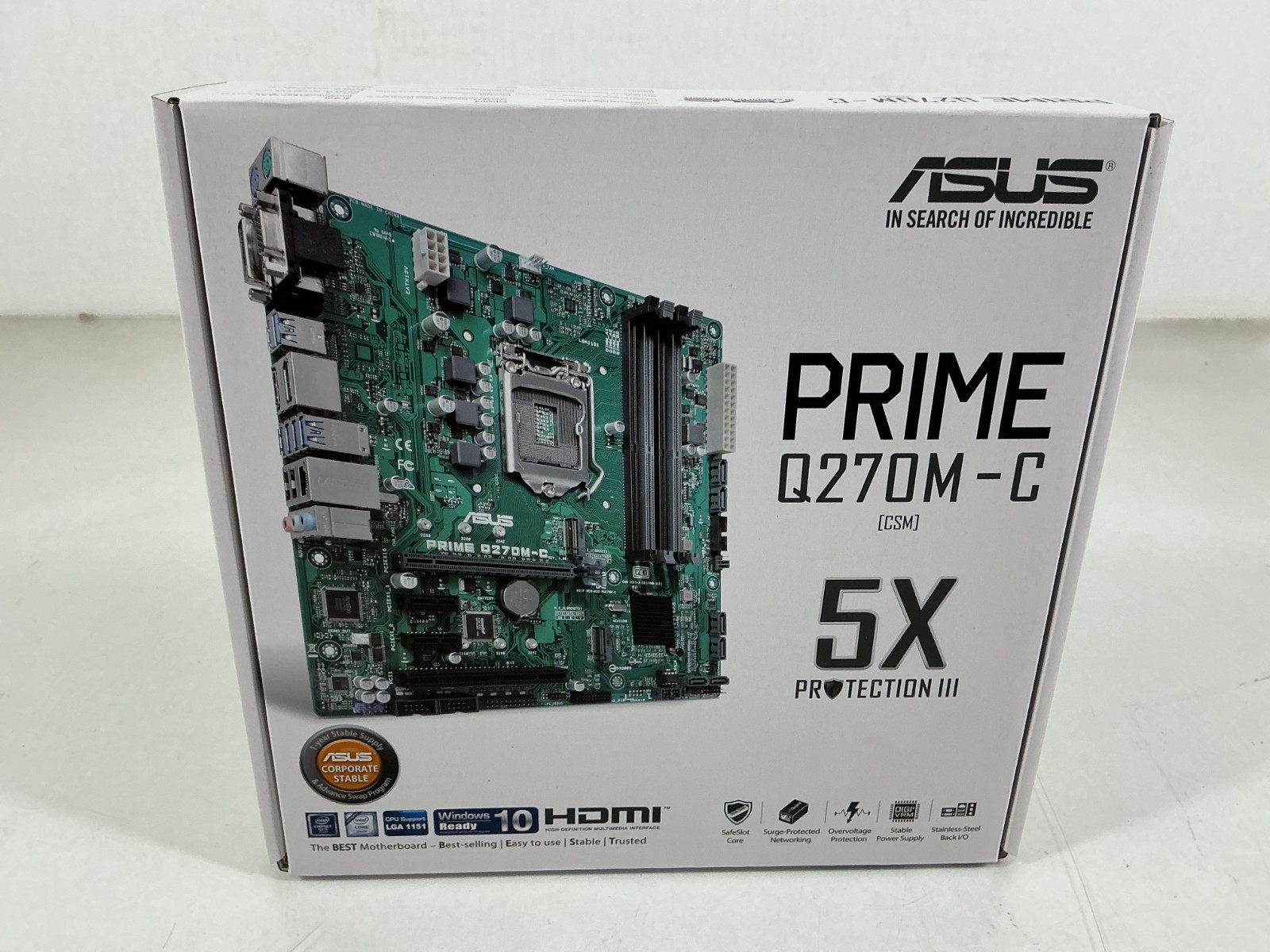 ASUS PRIME Q270-C/CSM Micro-ATX, LGA-1151 Motherboard