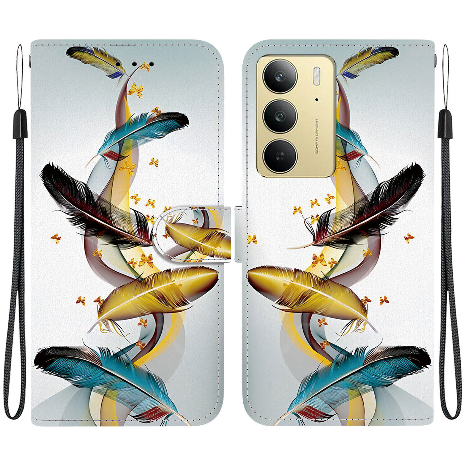 Butterfly Flower Bear Cover Case For OPPO A9 A5 2020 A53 A15 A74 A96 A57 A94 A52