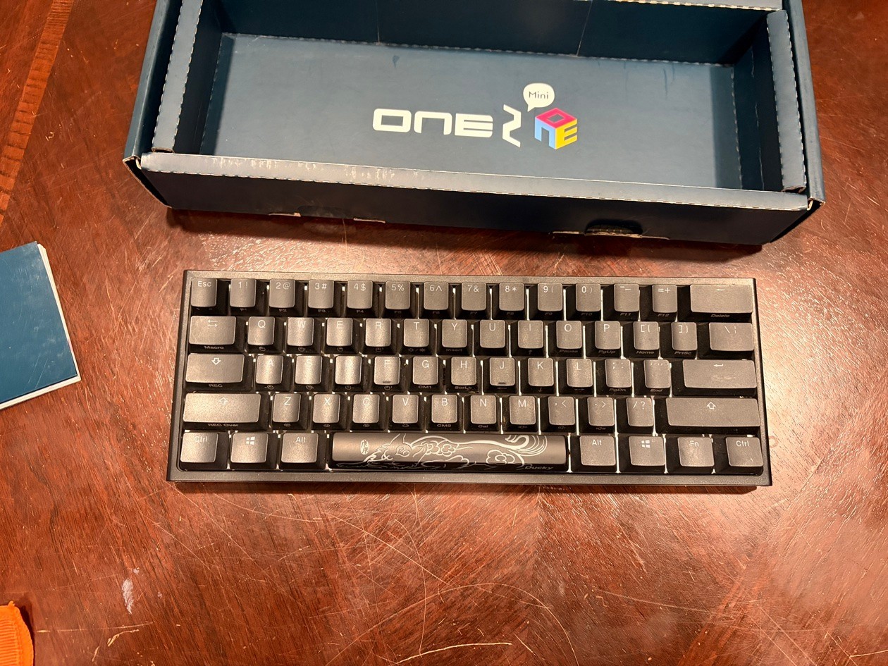 Ducky One 2 Mini RGB Mechanical Keyboard Cherry MX Red 60% - Used