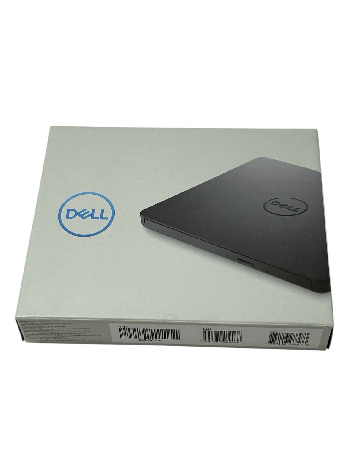 Genuine OEM Dell DW316 External USB Slim CD DVD Drive +/- RW Play Burn 8x Writer