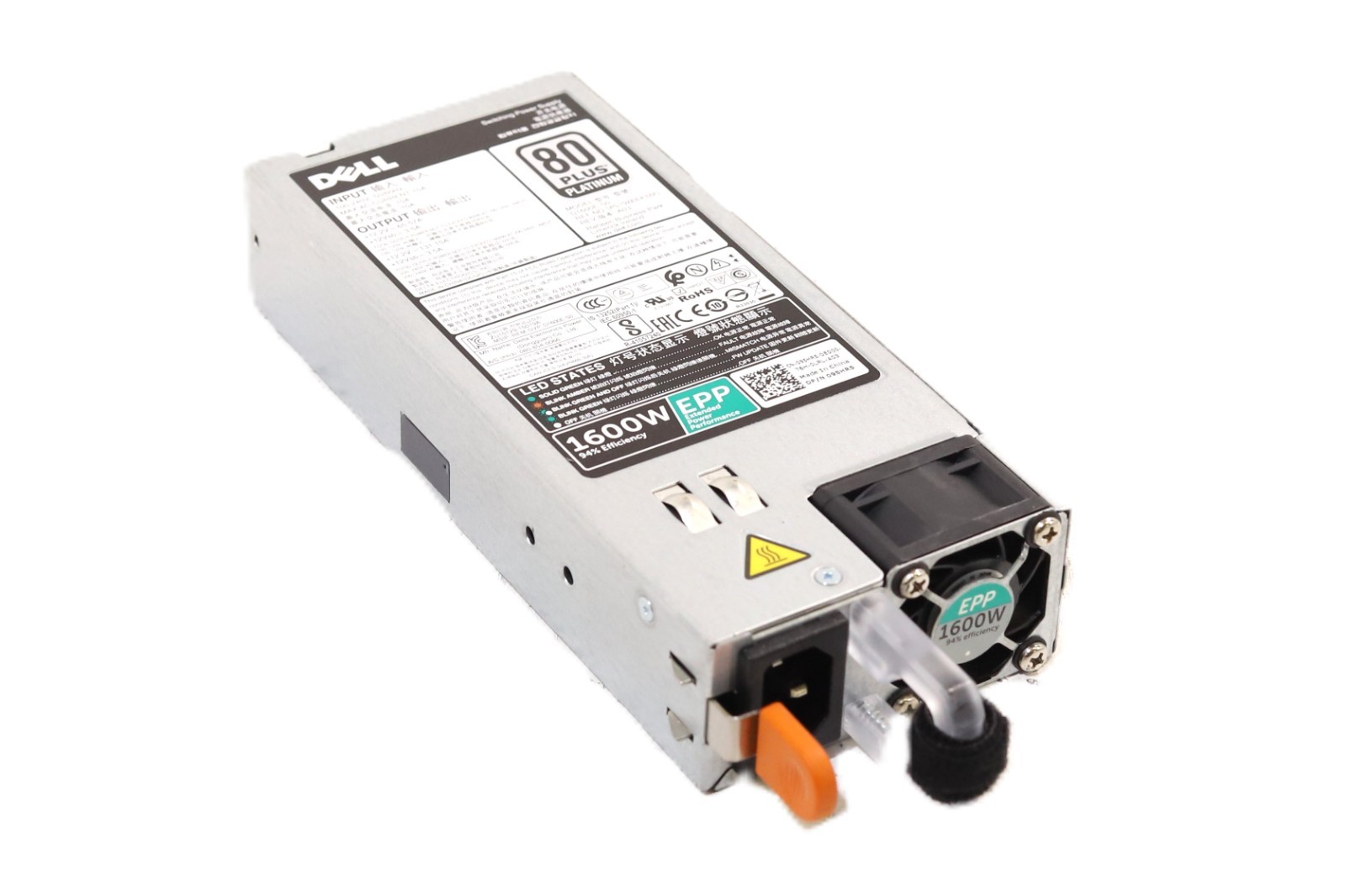 Dell D1600E-S0 1600W Power Supply for PowerEdge C4130 FX2/FX2S T630 DP/N: 095HR5