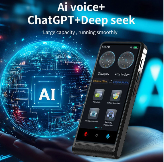 Language Translator Device, Instant Two Way Translator Device HD Touchscreen