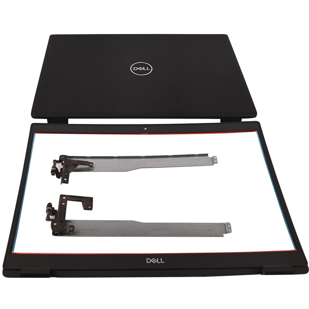 New LCD Rear Back Cover + Bezel +Hinges For Dell Latitude 3510 E3510 08XVW9 USA
