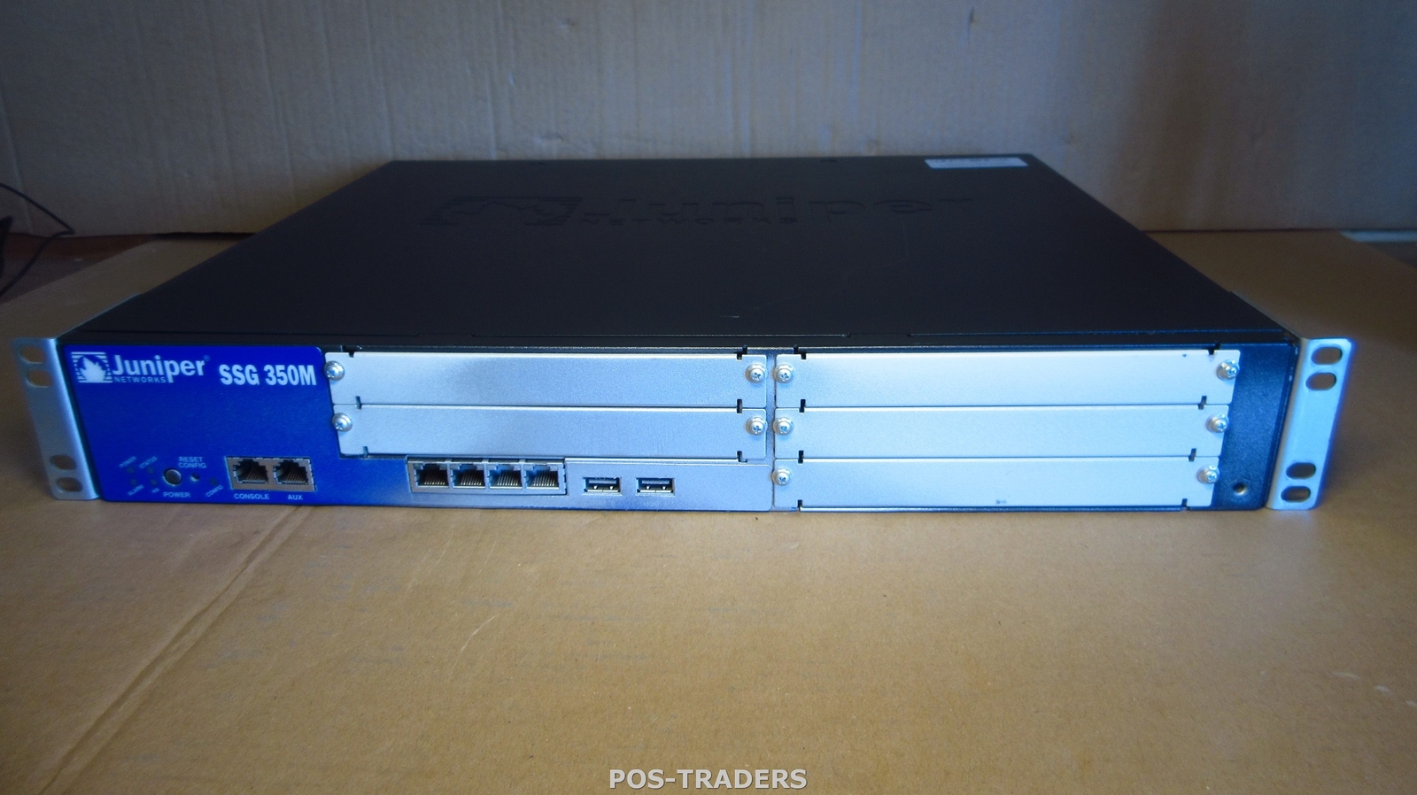 Juniper SSG-350M-SH Secure Services Gateway IPSec VPN Firewall PAINT ON PORTS