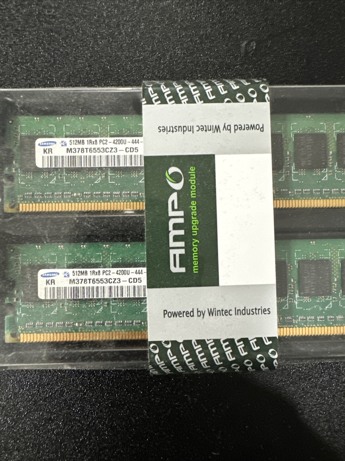 Samsung 512MB 1Rx8 PC2 Pack Of 2 3AMD2667-4G2K-R Wintec Industries