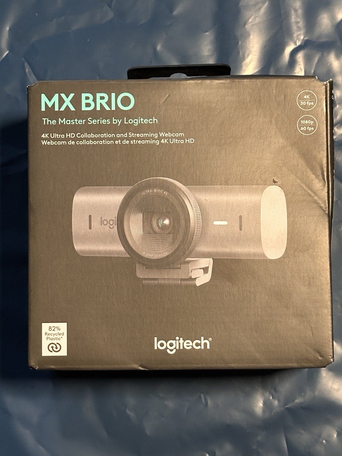 Logitech MX Brio Ultra HD 4K Webcam Collaboration and Streaming - Graphic 