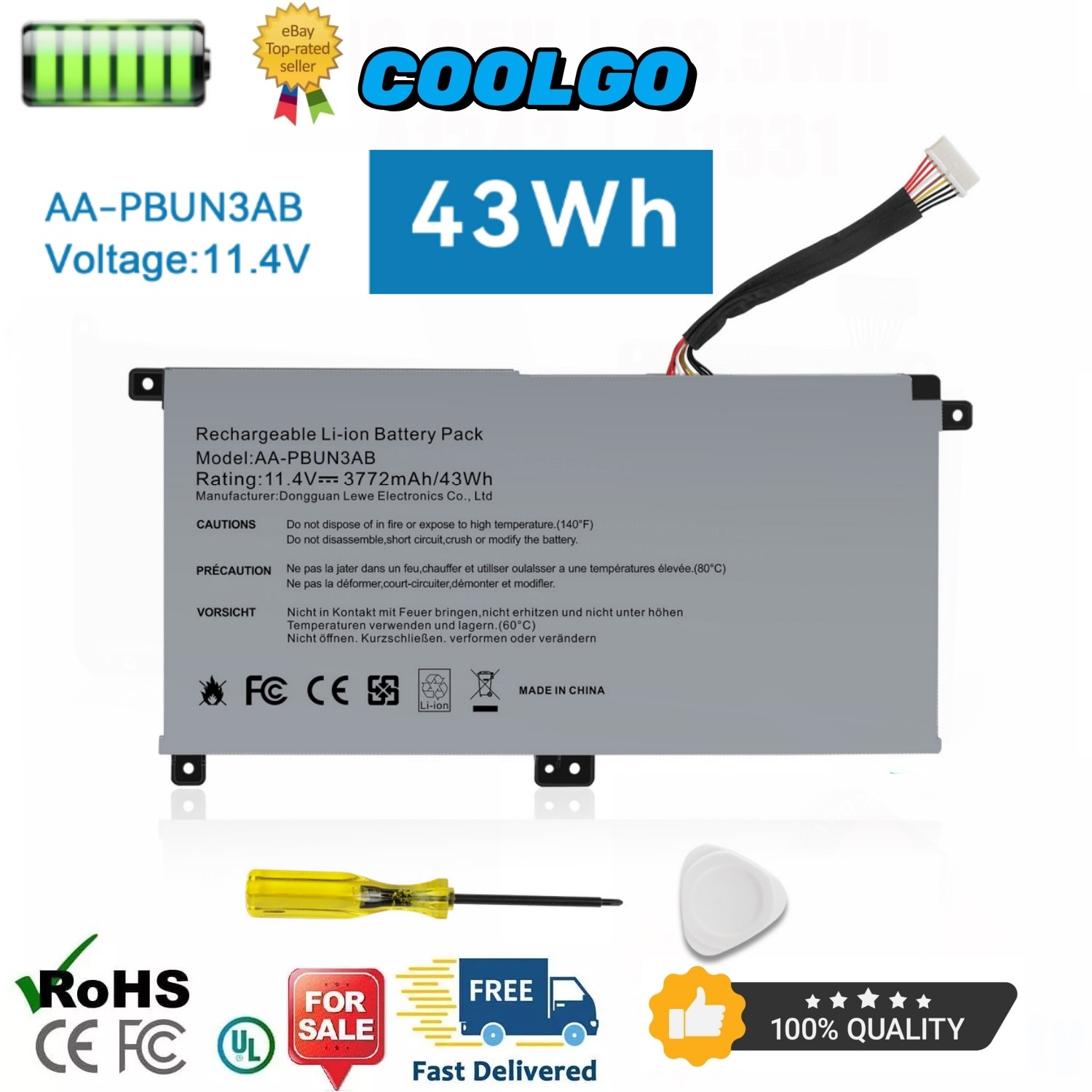 AA-PBUN3AB AA-PBUN3QB Battery For Samsung 8500GM 810G5M NP800G5M 3500EL-X02