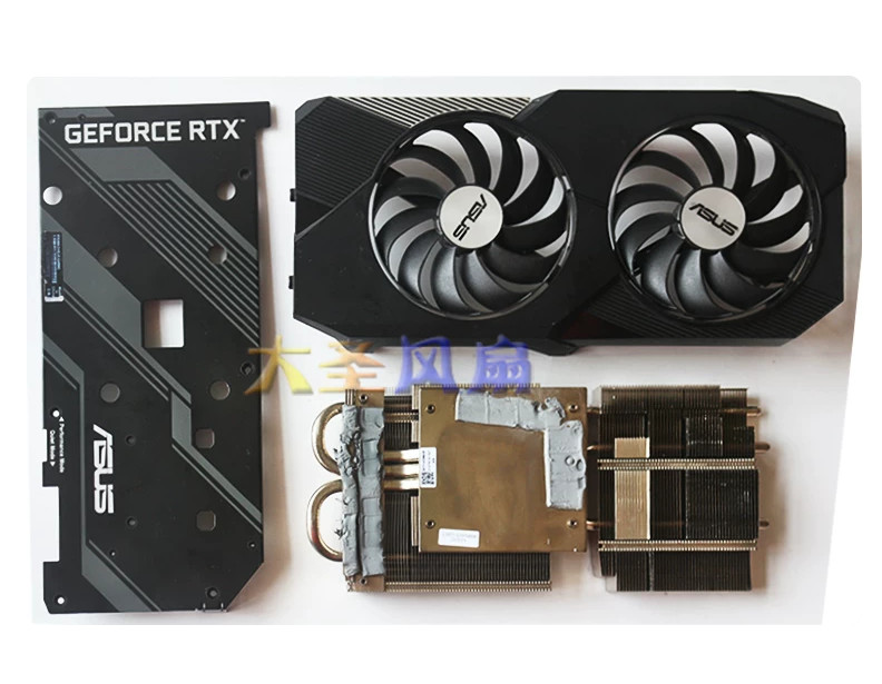 Graphics Card Heat Sink For ASUS MegaShark RTX3060-O12G-GAMING