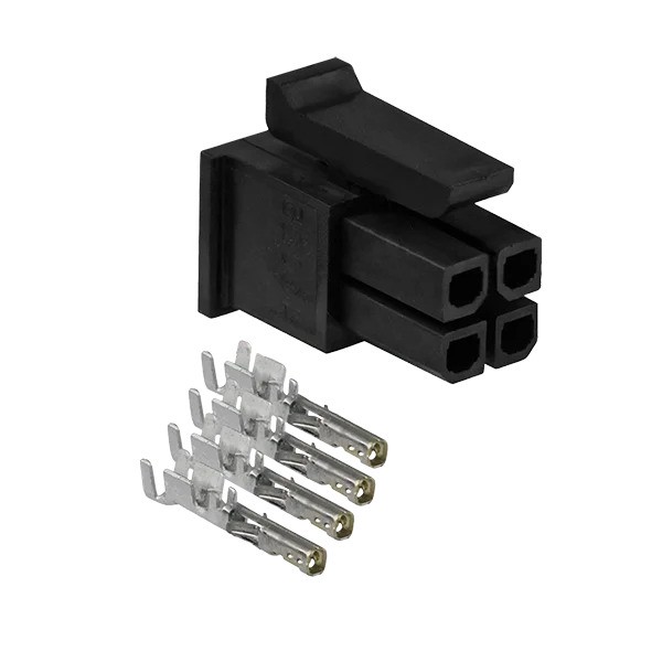Teltonika 4-PIN Male Plug with Contact Pins as Terminal Connector (PR4MK04K)