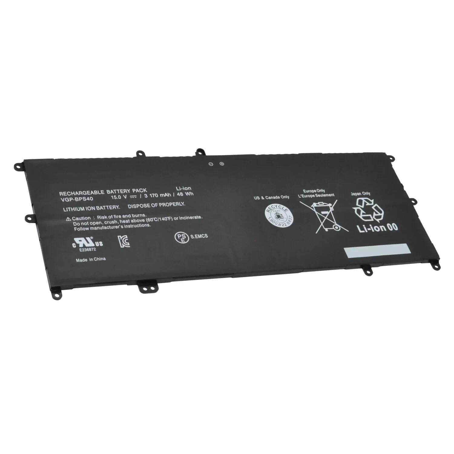 US Genuine VGP-BPS40 Battery for Sony Vaio Flip SVF 15A SVF15N18PXB SVF14N11CXB