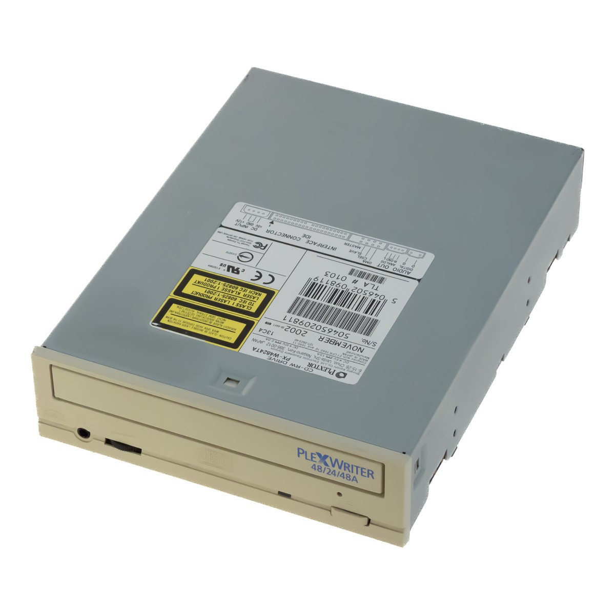 Internal Drive Burner PLEXTOR PX-W4824TA CD-RW DRIVE IDE 5.25 Inch