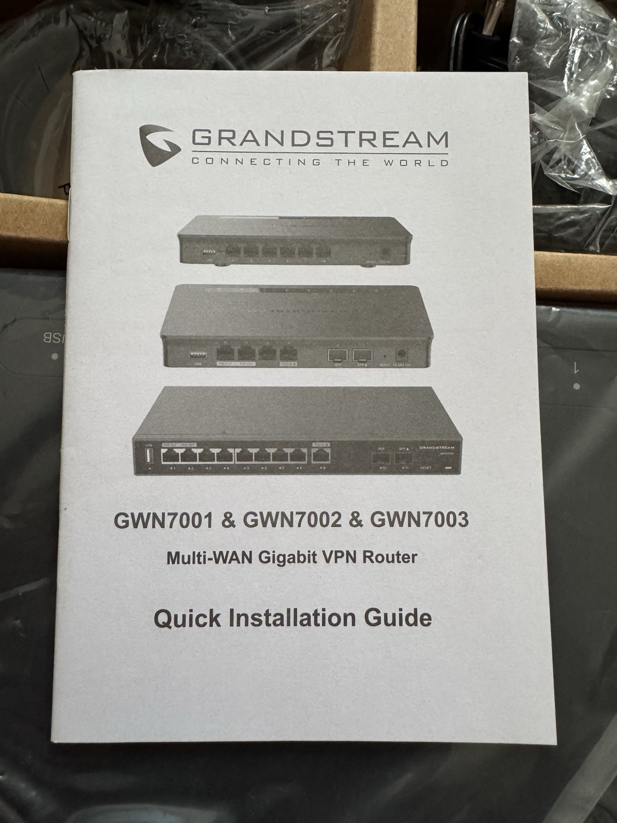 Grandstream GWN7002 Multi-WAN Gigabit VPN Router - New Open Box
