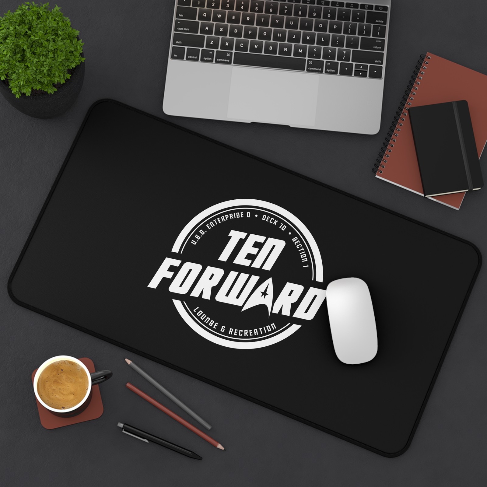 Ten Forward 10 Forward Desk Mat - Star Trek Desk Accessory - Home Decor Gift