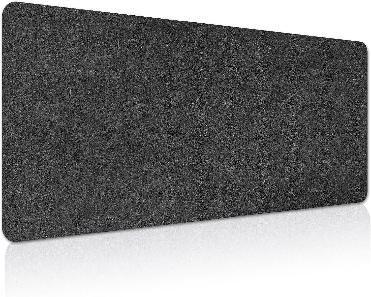 Large Felt Desk Mat 36X12 Inches, with Non-Slip Full Desk Mouse Pad,Office Compu