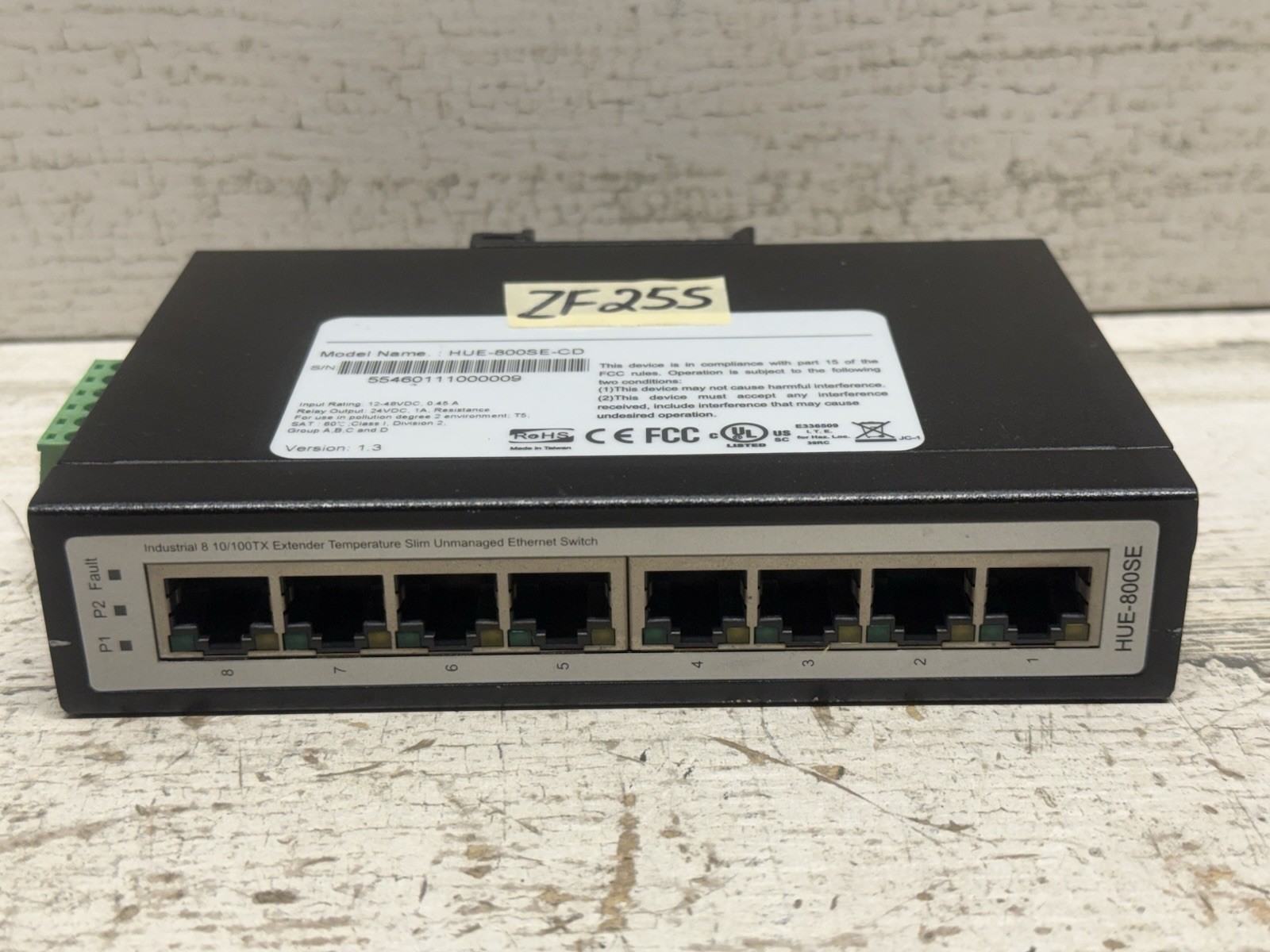 ETHERNET DIRECT HUE-800SE-CD Ethernet Direct Hue-800s 8 PORT industrial switch