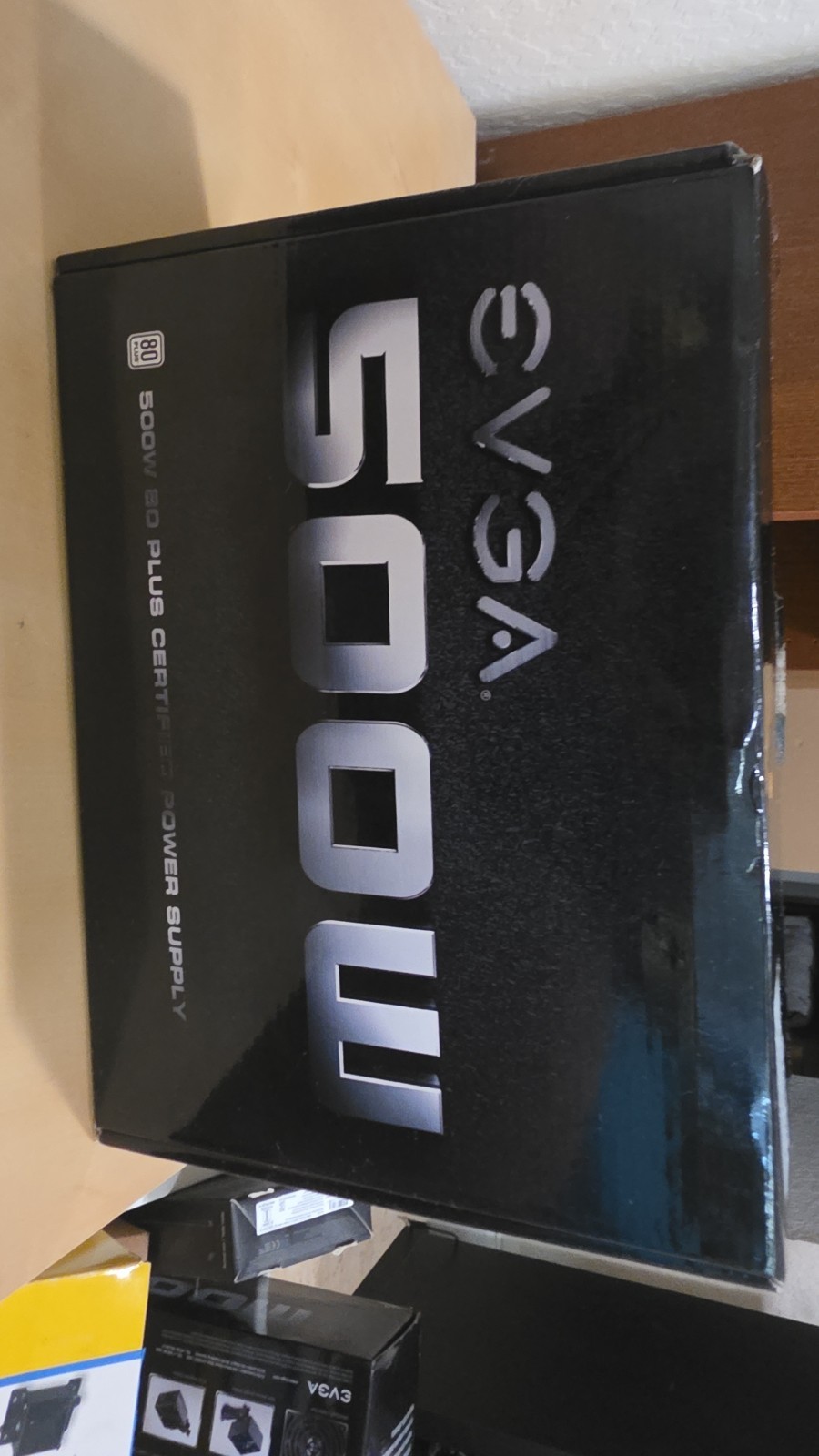 EVGA 500W Power Supply 100-W1-0500 80 Plus ATX PSU Non-Modular Tested Working