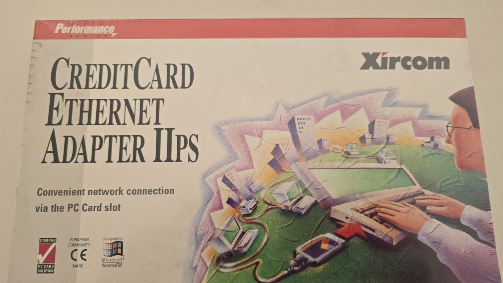 NEW XIRCOM CREDIT CARD ETHERNET II PS 10 Base-T
