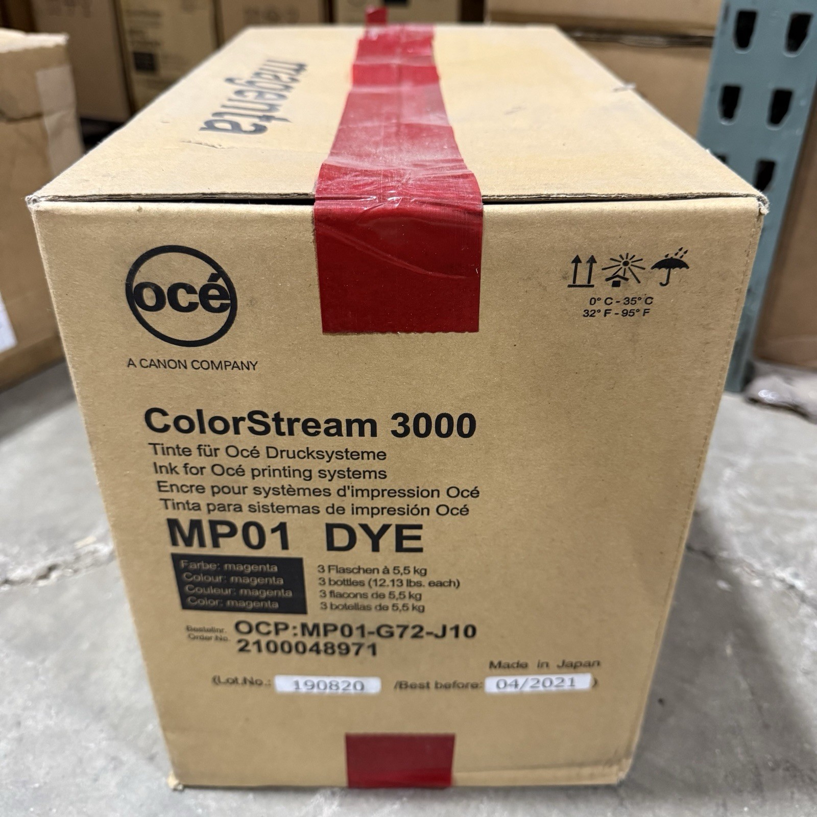 Canon 7293B009AA / OCE 2100048971 INK Magenta for ColorStream 3200 / 3500 / 3700