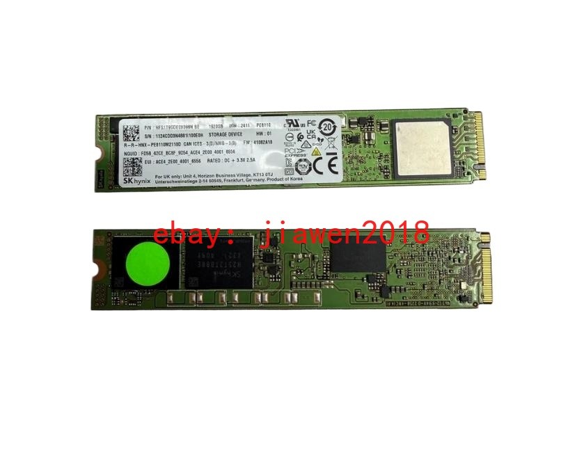 Hynix PE8110 1.92TB PCI Express 3.0 x4 NVMe M.2 22110 SSD HFS1T9GDE0X098N