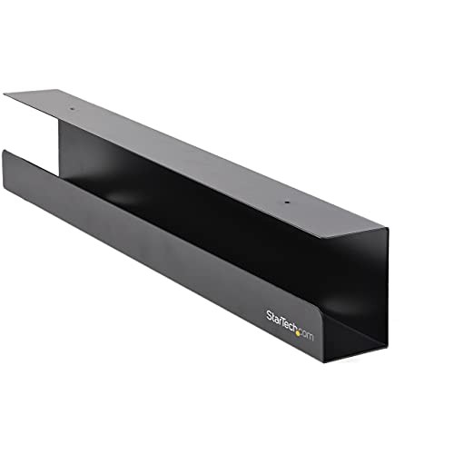 StarTech UDCMTRAY Cable Management Tray 23.5"L Black