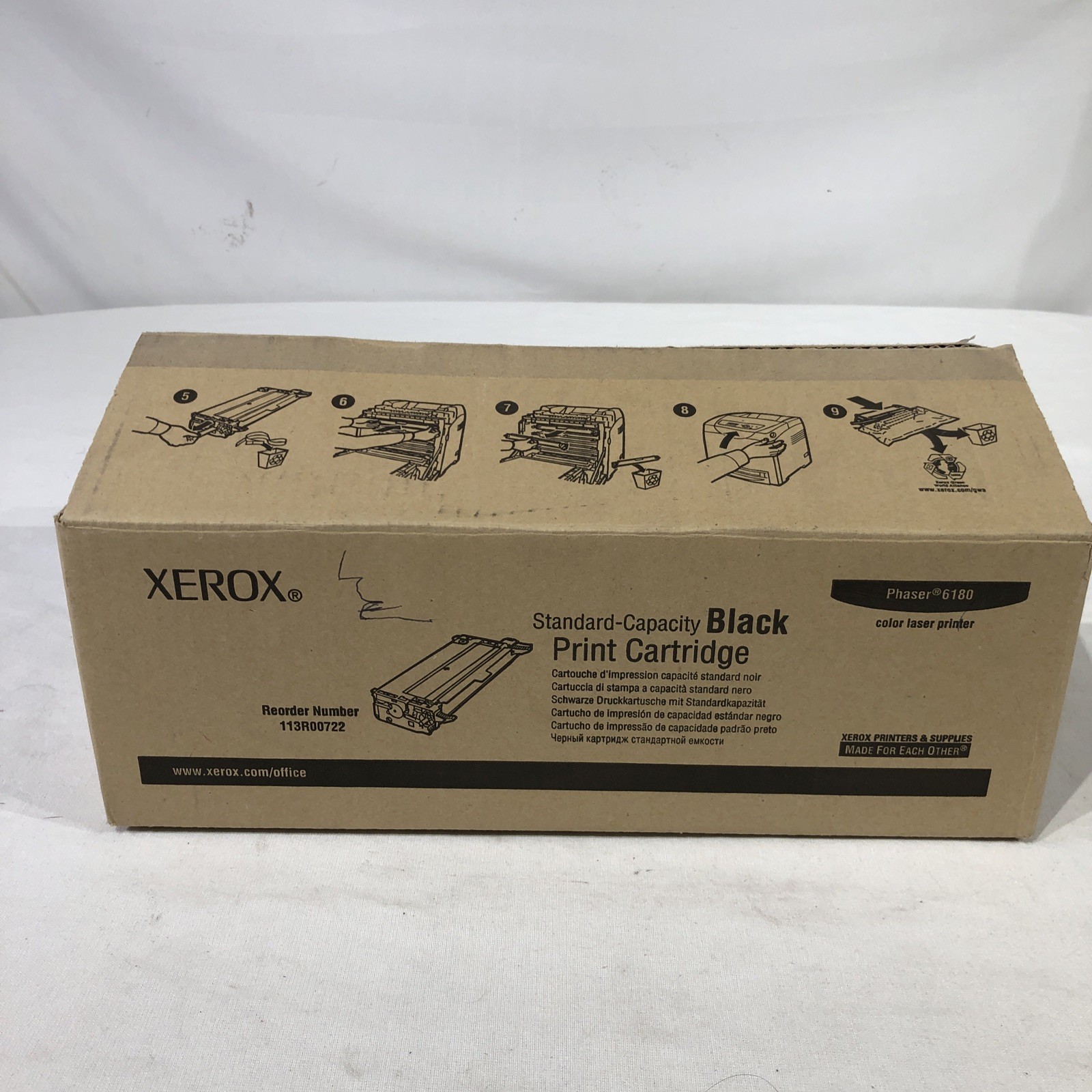 Xerox Phaser 6180 High Capacity Magenta Laser Toner Cartridge