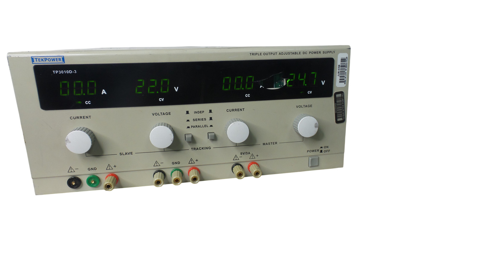 TexPower – TP3010D-3 – Triple Output Adjustable DC Power Supply