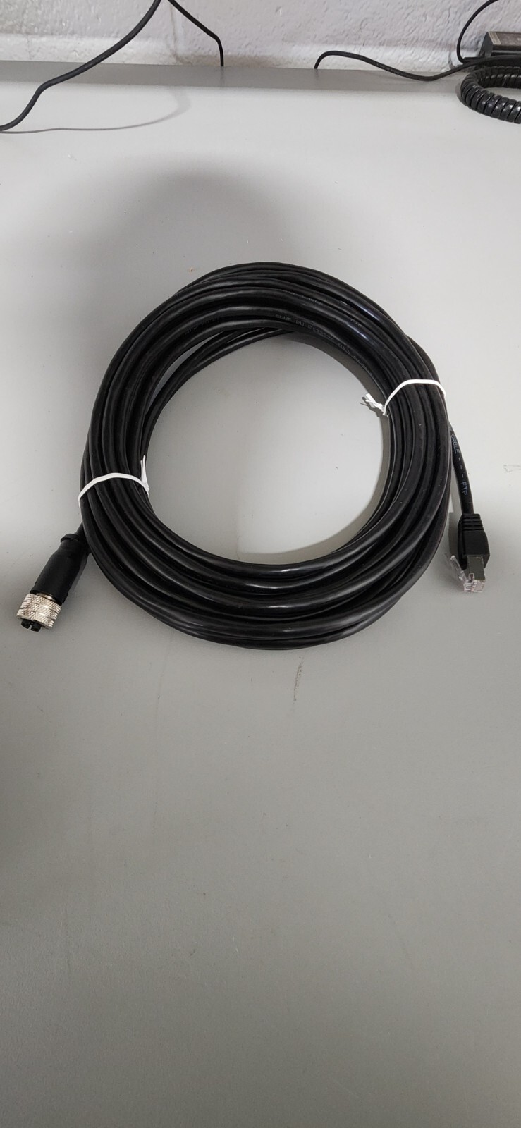FLIR T129257ACC Ethernet Cable M12 to RJ45, 10M
