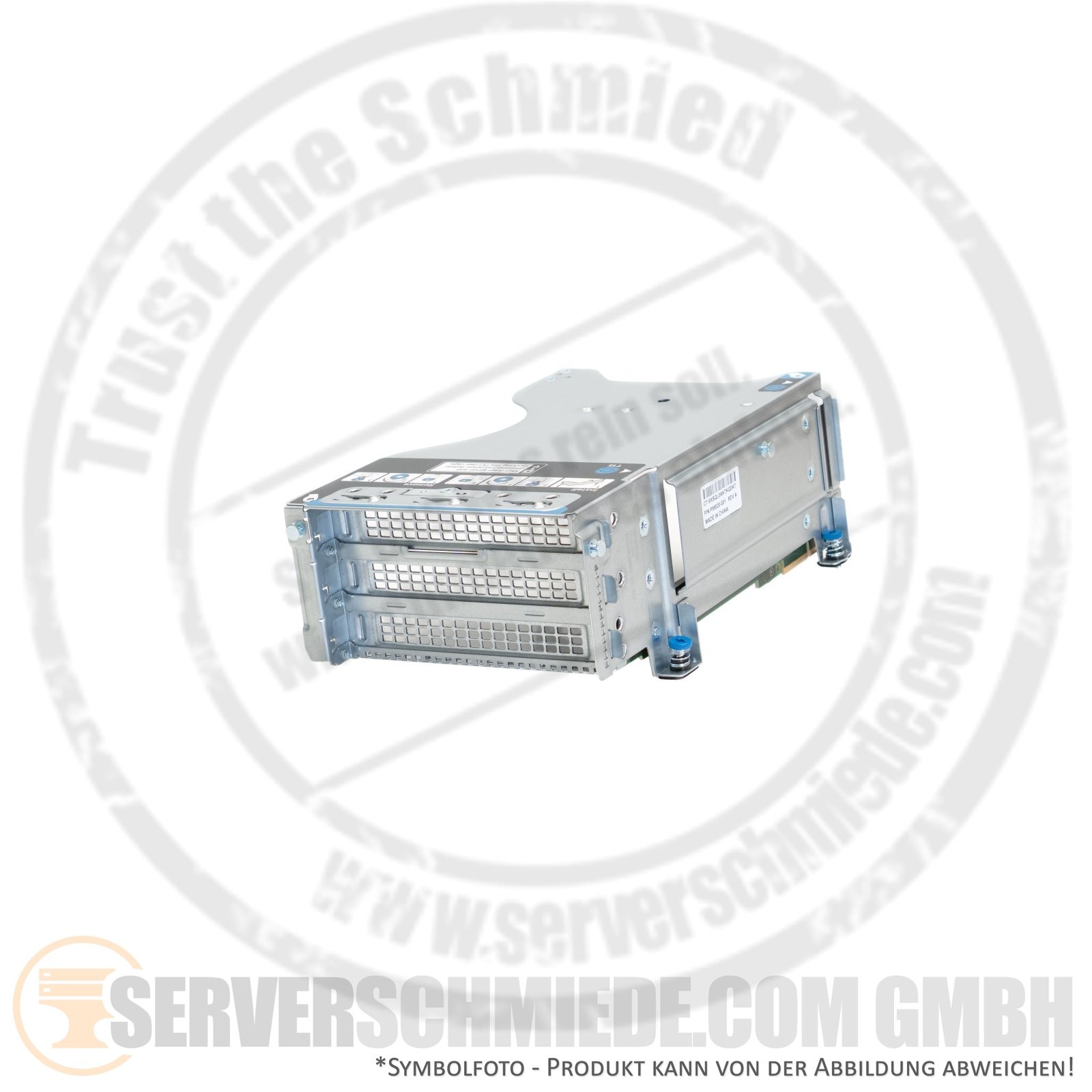 HP Primary Secondary Riser 1x x16 PCIe 5.0 inc cage DL385 Gen11 P55097-B21