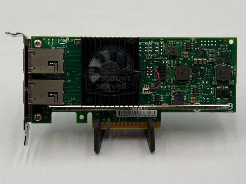 Dell Intel X540-T2 2x 10GbE RJ45 PCIe Adapter 3DFV8 LP Bracket 