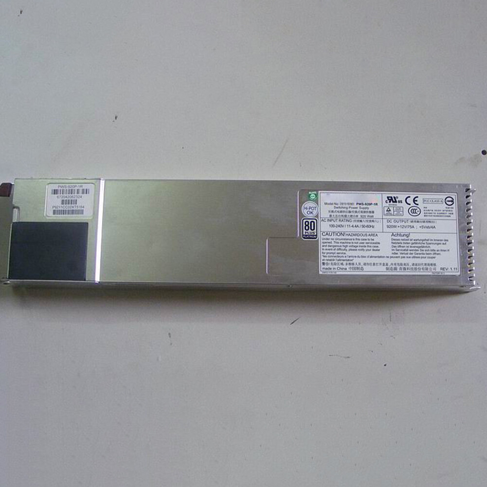 For Redundant Power Supply Module For Supermicro PWS-920P-1R 900W
