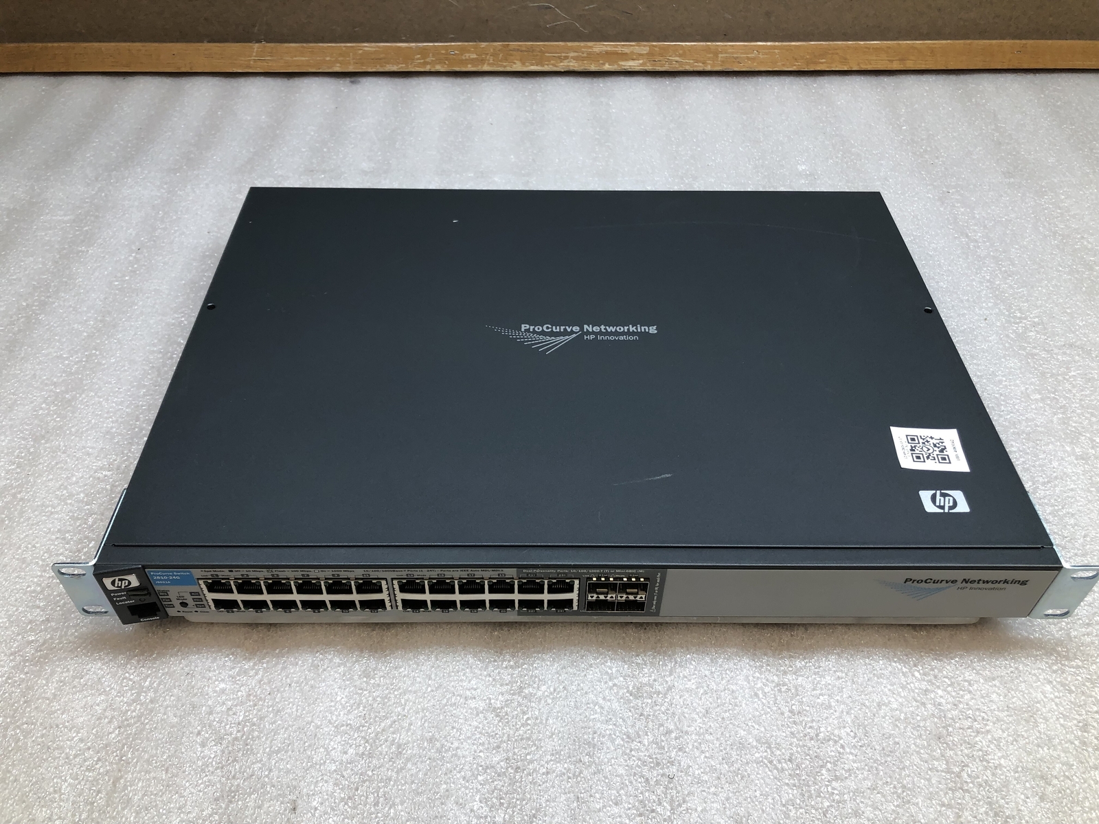 HP ProCurve 2810-24G 24-Port Gigabit Ethernet Network Switch J9021A