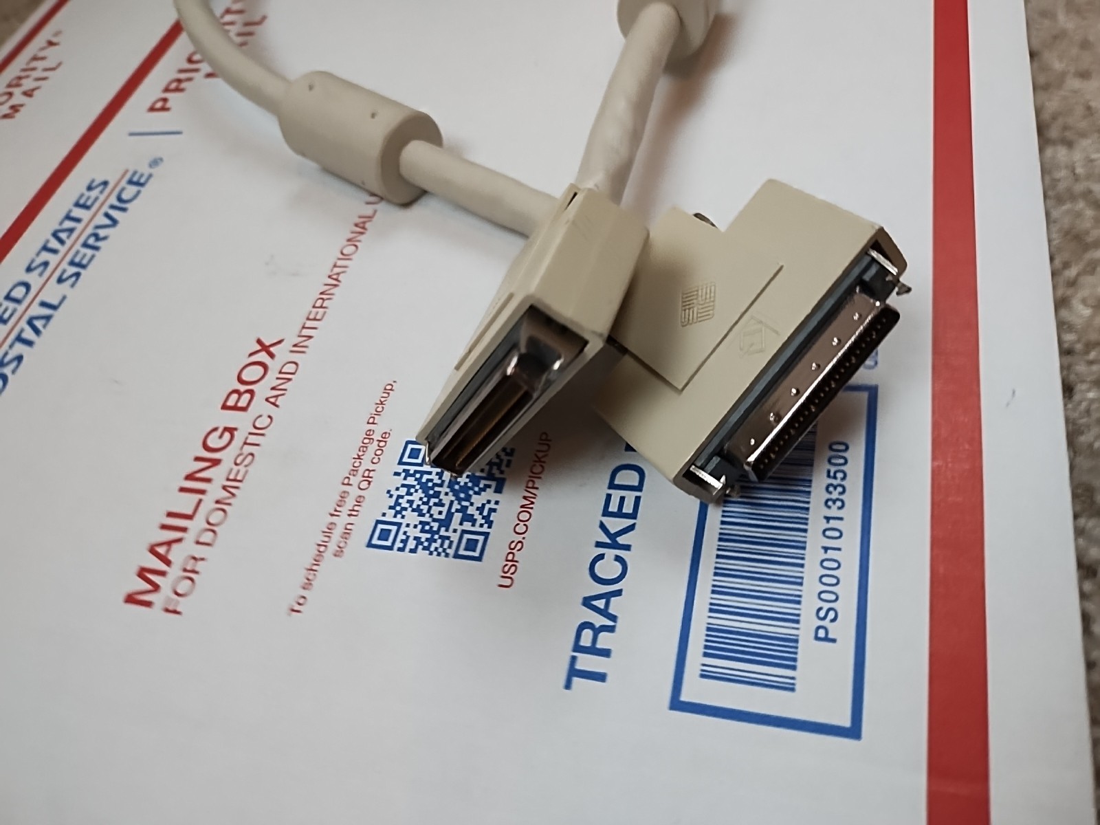 2ft  HPDB50-M to SCSI-II HPDB50-M Device External Cable SCSI-2 Sun Microsystems