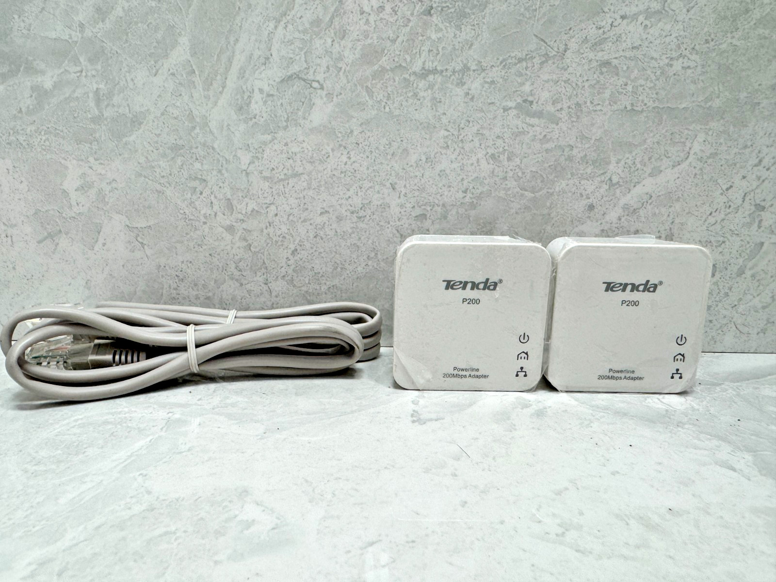 Tenda P200 Powerline Ethernet Adapter Kit 200Mbps AV200 w/ Cable – Tested