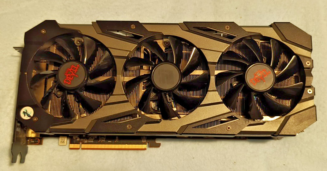PowerColor Red Devil RX 5700 XT AMD Radeon Full RGB– Serviced, Tested