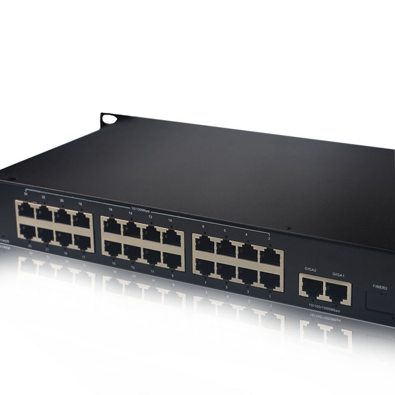 High Quality 24 Ports PoE Switch for CCTV Network POE IP Cameras NVR wireless AP