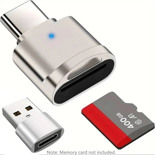 NEW Micro SD TF Card Reader USB Type C OTG Adapter Samsung Android Phone Tablet