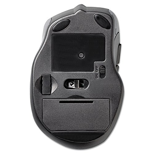 BLACK - KENSINGTON PRO FIT MID-SIZE RIGHT-HANDED WIRELESS MOUSE WITH NANO