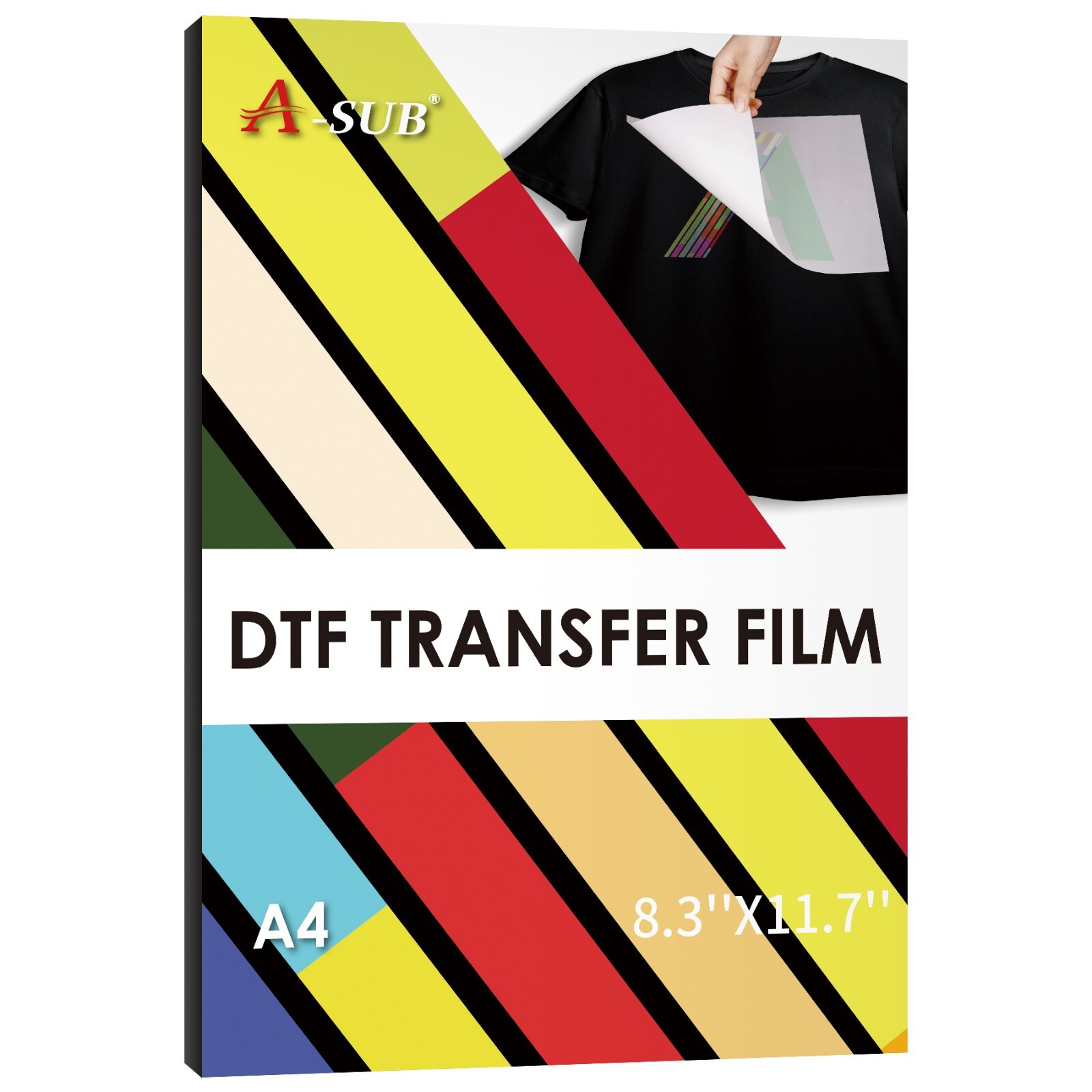 Lot A-SUB DTF Film / A-SUB DTF Powder for Sublimation, Direct to Film A4 A3 A3+