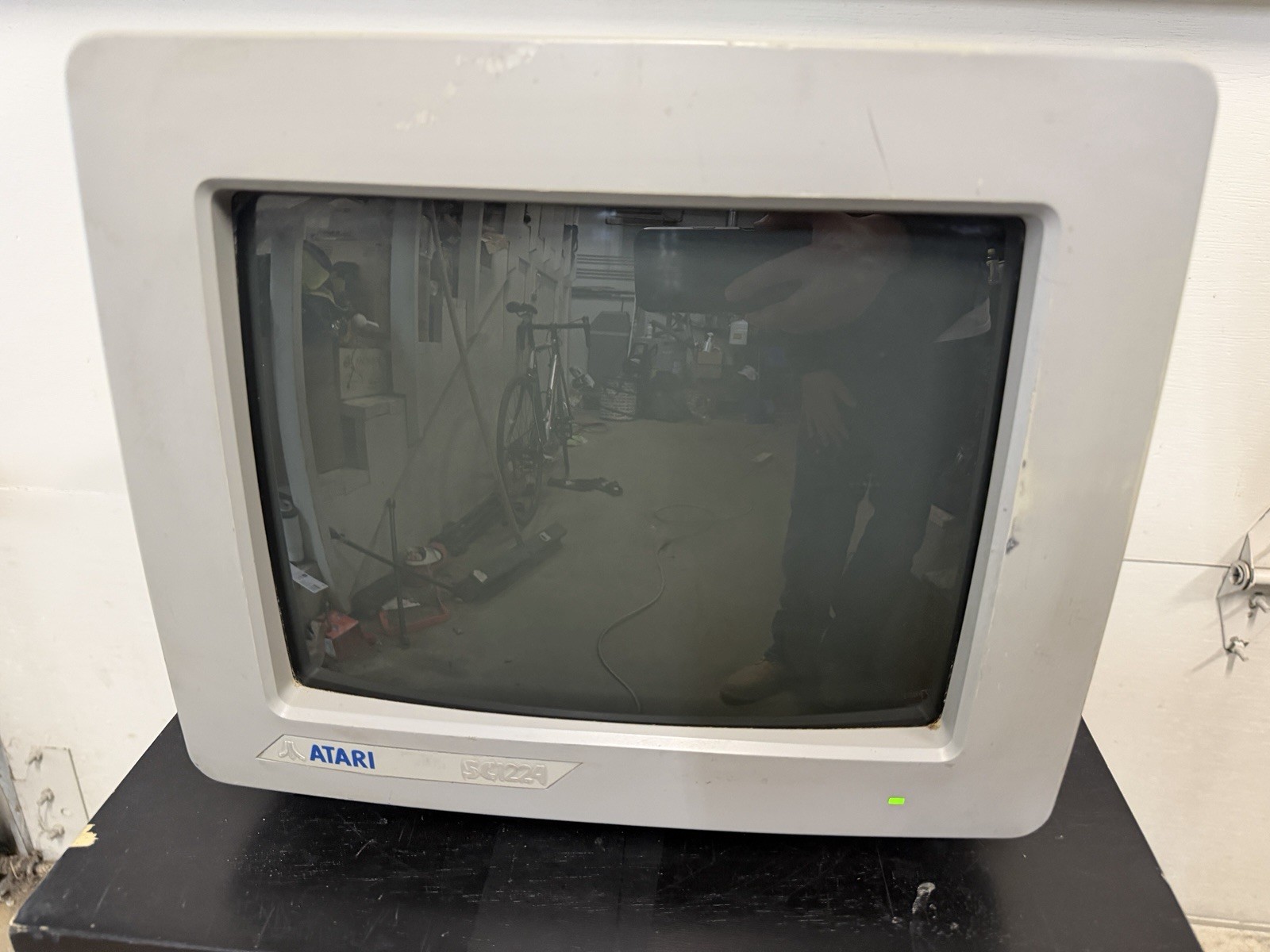 Atari SC1224 Monitor Power Tested  For Atari ST Retro Computer w/Manual
