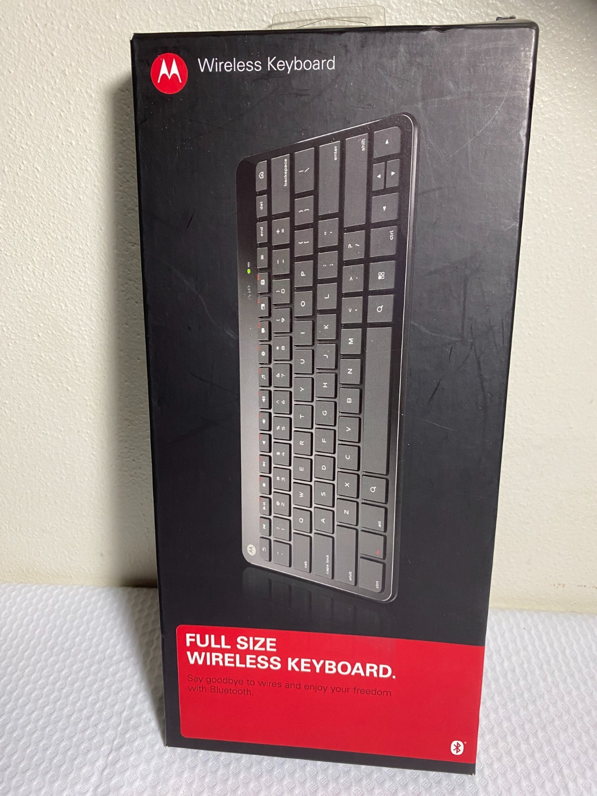 Motorola Bluetooth Wireless Keyboard w/ Android Function Keys ATRIX 4G XOOM