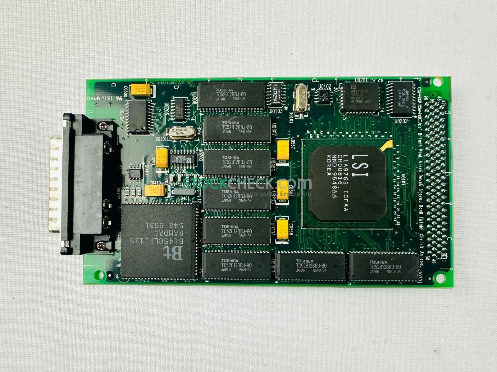 Sun Microsystems 501-2922 SBus TurboGX Framebuffer Video Card