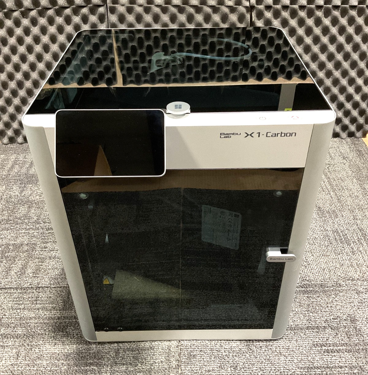 Bambu Lab X1-Carbon 3D Printer; 1613 Hours, With Extras
