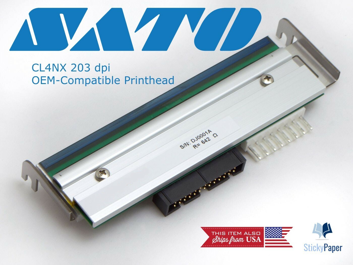 Sato CL4NX PLUS 203 dpi Compatible Printhead (R29797000/R37901800)