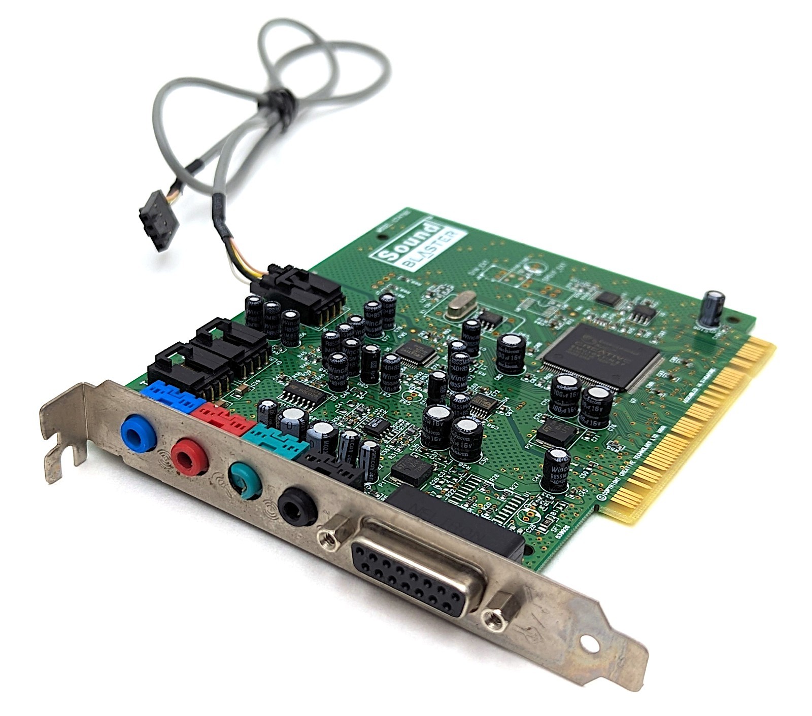 Creative Labs Sound Blaster PCI 512 CT4790 Sound Card Audio PCI MIDI Gameport