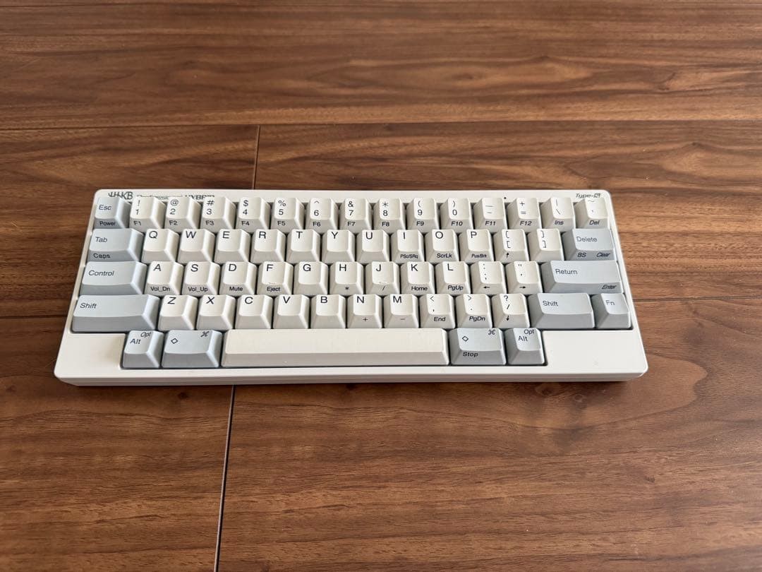 HHKB Professional HYBRID Type-S Keyboard US Layout White Quiet Keys Used