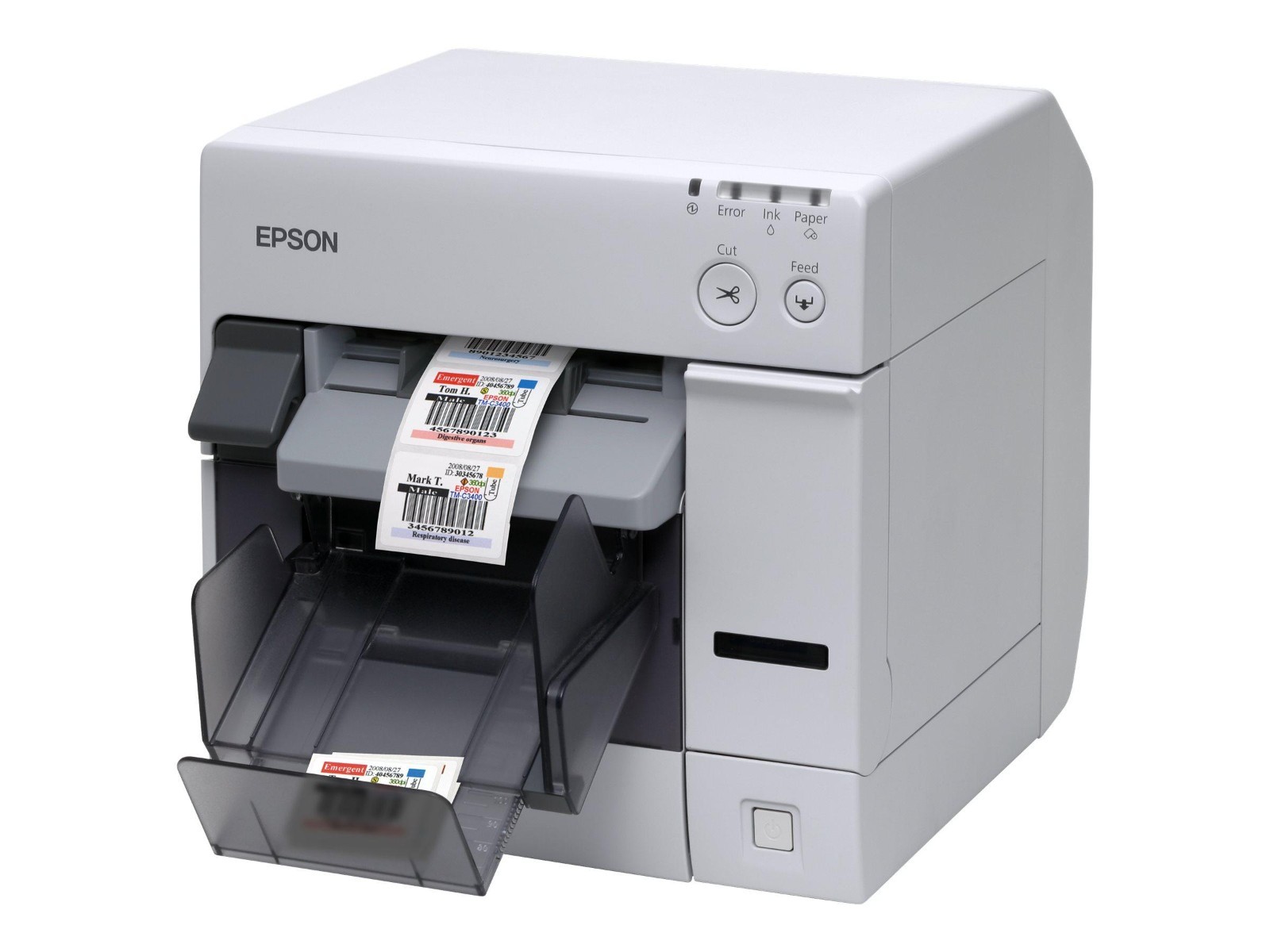 Epson TM-C3400 ColorWorks Color Label Printer Inkjet USB New Open Box AJ