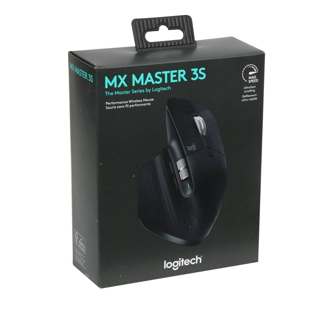 NEW Logitech MX Master 3S Wireless Optical Performance Mouse Black