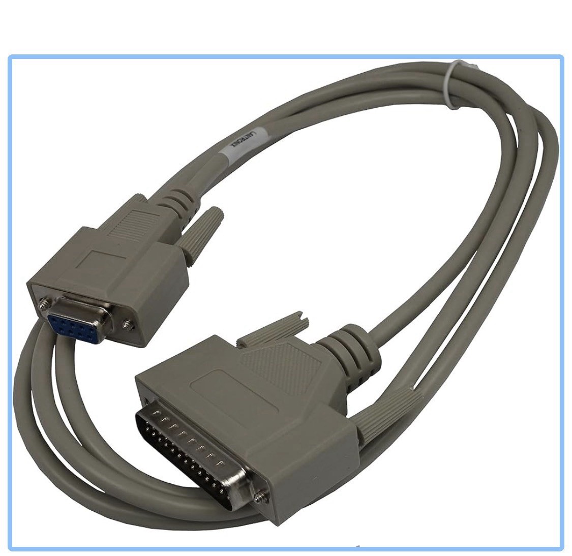 Lantronix 500-163-R CABLE MODEM DB9F TO DB25M 6 FEET