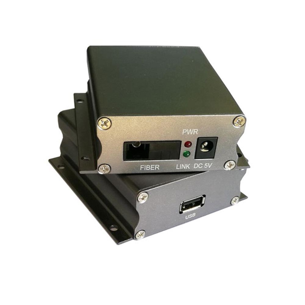 Data Extenders Transmitter Receiver USB over fiber optic for printer scanner